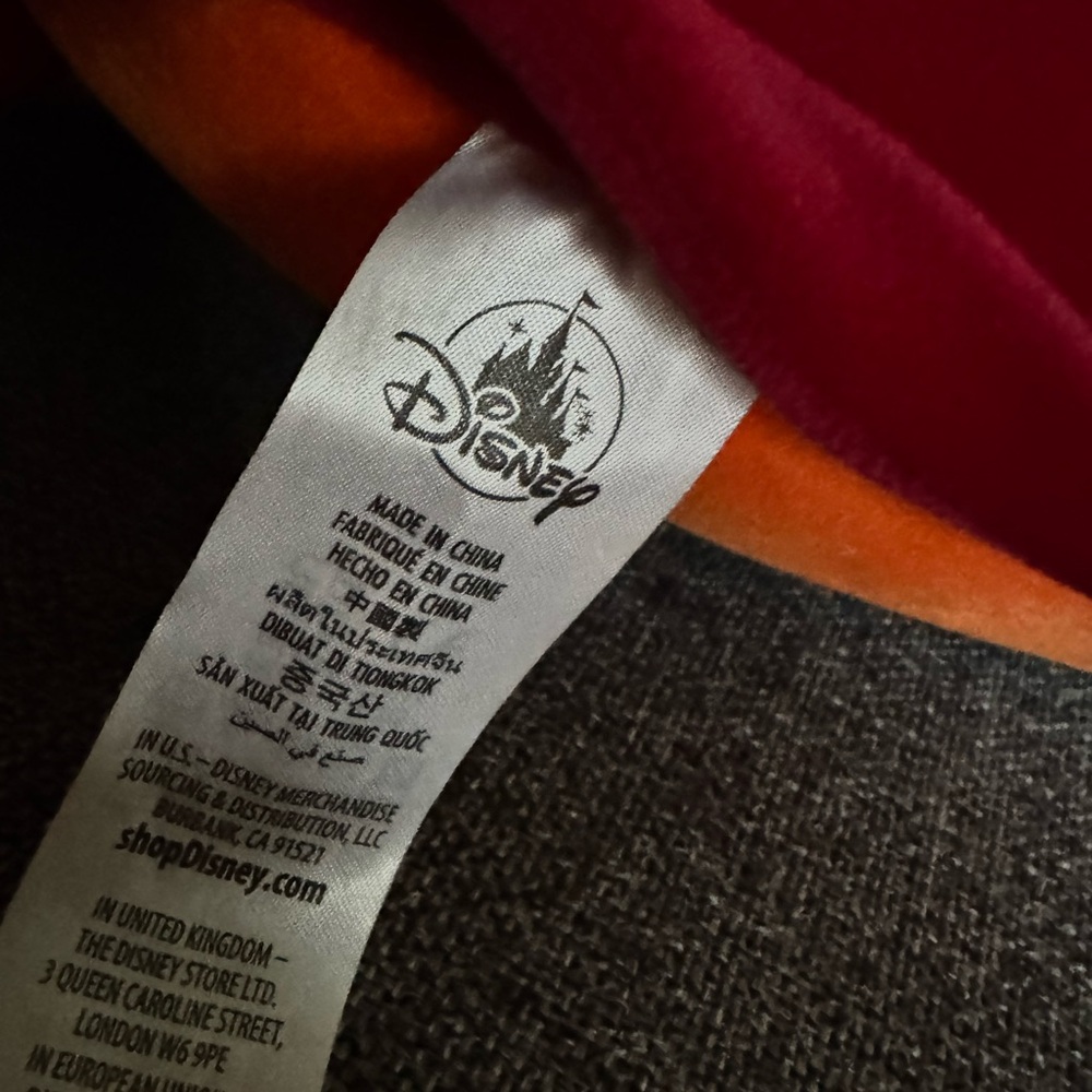 Disney Red and Orange Plush Toy - Picture 3 of 4